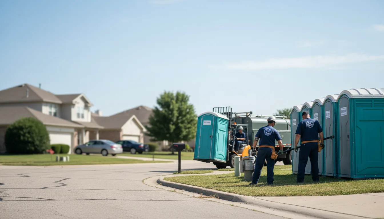 Porta Potty Rental in Bixby, OK near me